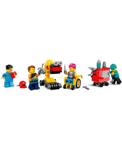 Конструктор LEGO City - Сервиз за тунинговане (60389) - 6