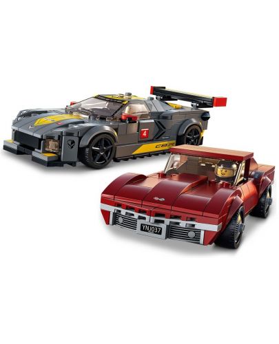 Конструктор Lego Speed Champions - Chevrolet Corvette C8.R и 1968 Chevrolet Corvette (76903) - 4