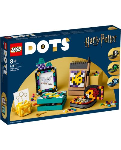 Конструктор LEGO Dots - Настолен комплект Хогуортс (41811) - 1