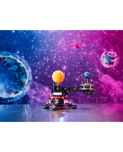 Конструктор LEGO Technic - Планетата Земя и Луна в орбита (42179) - 9
