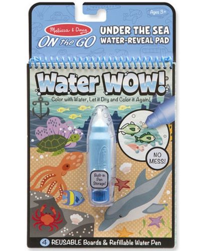 Комплект за рисуване с вода Melissa & Doug - Подводен свят - 1