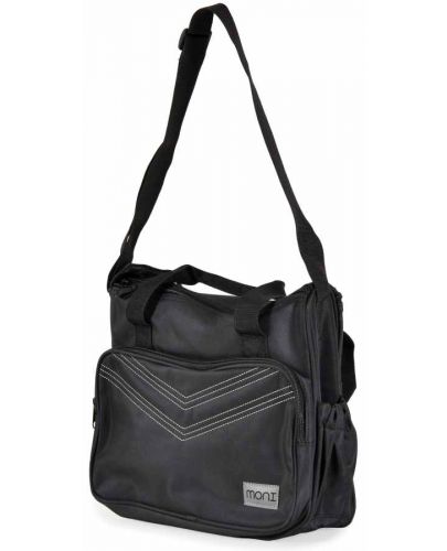 Комплект чанти за бебешки принадлежности Moni - Stella, черен - 3