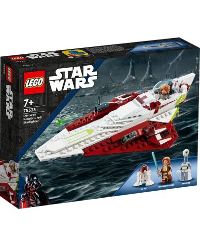 Конструктор LEGO Star Wars - Джедайският изтребител на Оби-Уан Кеноби (75333) - 1