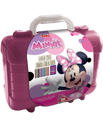 Комплект за оцветяване в куфарче Multiprint - Minnie Mouse - 1
