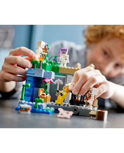 Конструктор LEGO Minecraft - Занданът на скелетите (21189) - 7