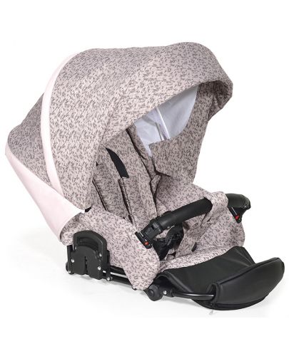 Комбинирана детска количка 3в1 Baby Giggle - Mio, розова - 5