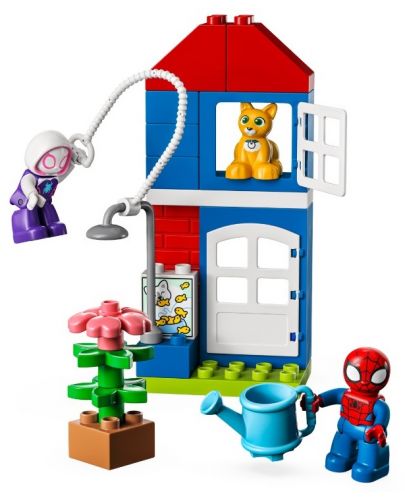 Конструктор LEGO Duplo Super Heroes - Къщата на Спайдърмен (10995) - 2