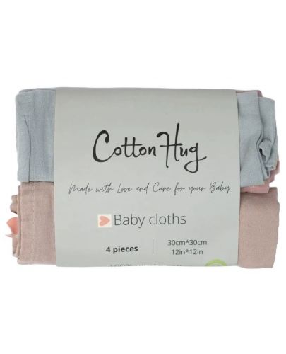 Комплект малки кърпи Cotton Hug - 30 х 30 cm, 4 броя - 5