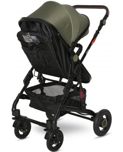 Комбинирана детска количка Lorelli - Alba Premium Set, Loden Green - 7