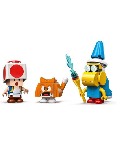 Допълнение LEGO Super Mario - Котешки костюм и замръзналата кула (71407) - 3