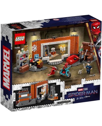 Конструктор Lego Marvel Super Heroes - Спайдърмен в работилницата (76185) - 2
