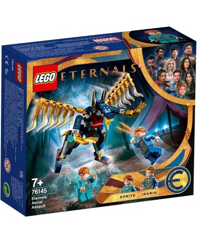 Конструктор Lego Marvel Super Heroes - Въздушно нападение на Eternals (76145) - 1