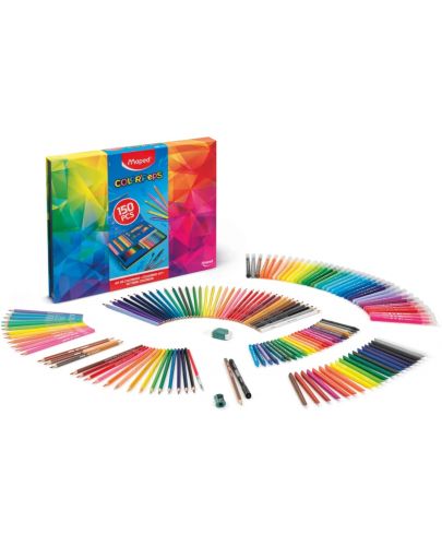 Комплект за рисуване Maped Color Peps - 150 части - 3