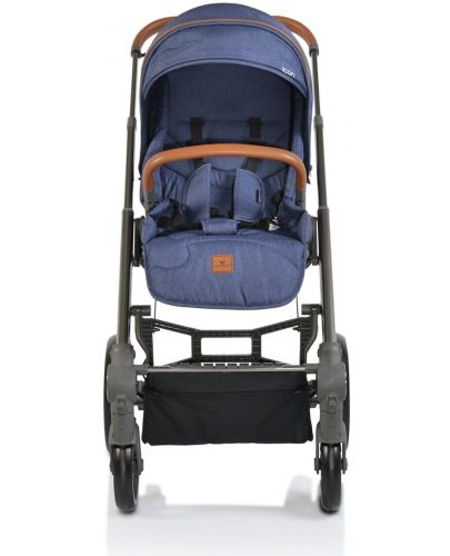 Комбинирана детска количка Cangaroo - Icon 2в1, деним - 4