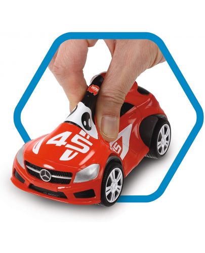 Количка Dickie Toys - Mercedes-Benz A-Class squeezy,  aсортимент - 5