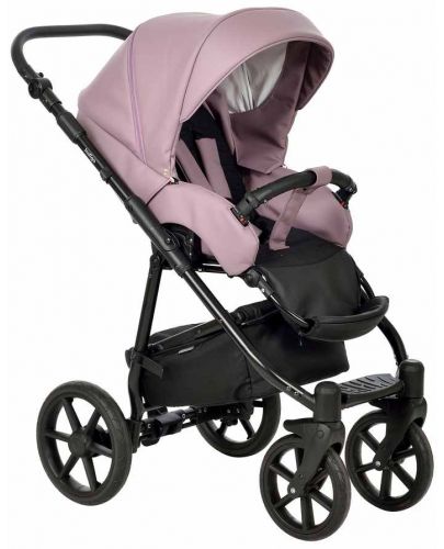 Комбинирана детска количка 3в1 Baby Giggle - Broco Eco, розова - 3