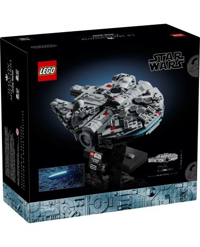 Конструктор LEGO Star Wars - Хилядолетен сокол (75375) - 2