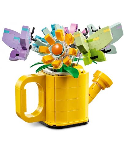 Конструктор LEGO Creator 3 в 1 - Цветя в лейка (31149) - 3
