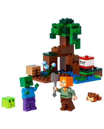 Конструктор LEGO Minecraft - Приключения в блатото (21240) - 2