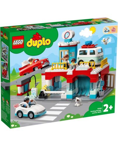 Конструктор Lego Duplo Town - Паркинг и автомивка (10948) - 1