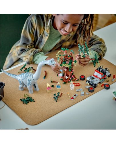 Конструктор LEGO Jurassic World - Откриване на брахиозавър (76960) - 6