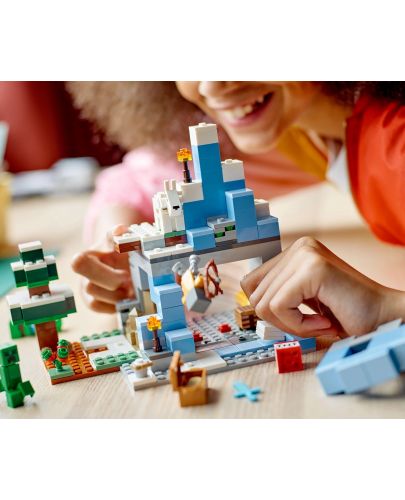 Конструктор LEGO Minecraft - Замръзналите върхове (21243) - 9