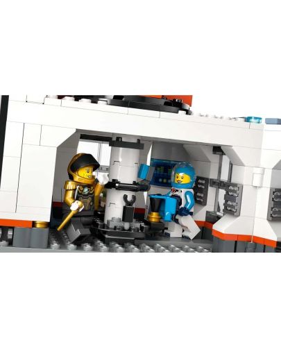 Конструктор LEGO City - Космическа база и ракетна площадка (60434) - 5