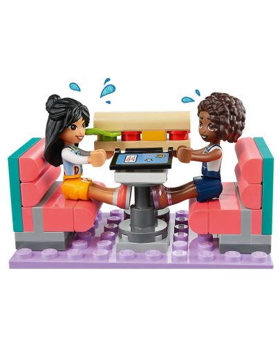 Конструктор LEGO Friends - Ресторант в центъра на Хартлейк (41728) - 6