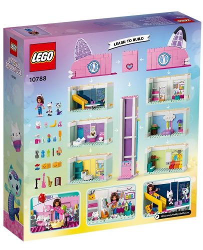 Конструктор LEGO Gabby's Dollhouse - Кукленската къща на Габи (10788) - 2