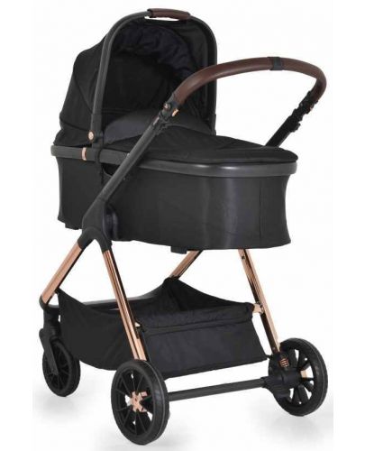 Комбинирана детска количка 3в1 Cangaroo - Empire, черна - 2