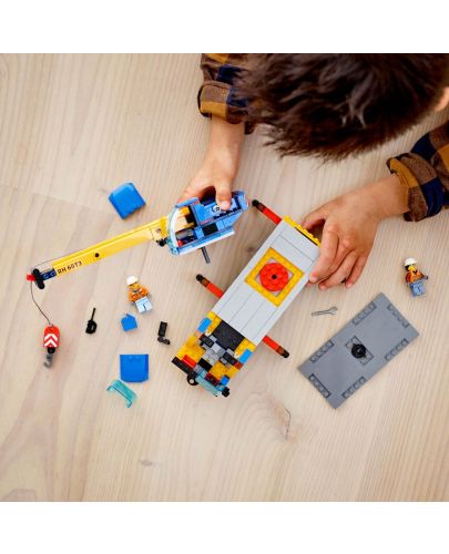 Конструктор Lego City - Подвижен кран (60324) - 7