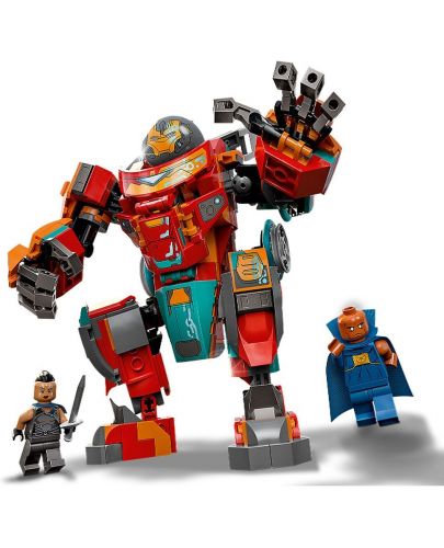 Конструктор Lego Marvel Super Heroes - Железният човек от Сакаар на Тони Старк (76194) - 4