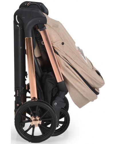 Комбинирана детска количка 3в1 Cangaroo - Empire, бежова - 9
