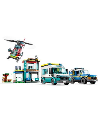 Конструктор LEGO City - Щаб за спешна помощ (60371) - 3