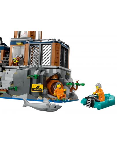 Конструктор LEGO City - Затворническият остров на полицията (60419) - 4