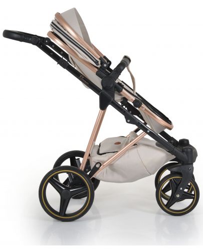 Комбинирана бебешка количка 3 в 1 Moni - Florence, бежова - 7