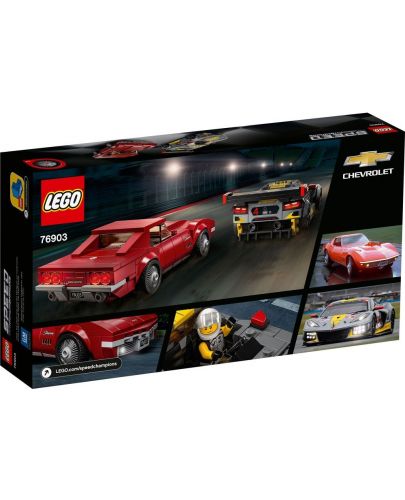 Конструктор Lego Speed Champions - Chevrolet Corvette C8.R и 1968 Chevrolet Corvette (76903) - 2
