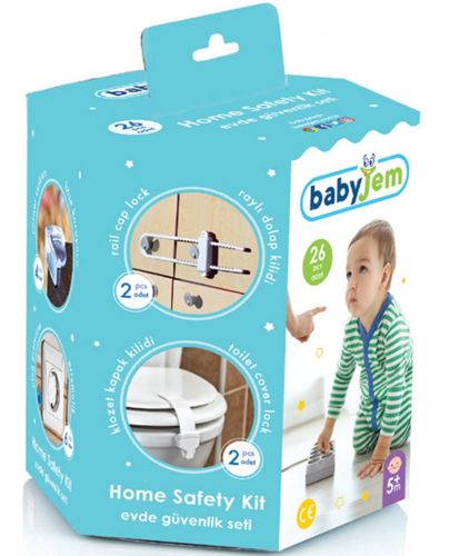 Комплект за безопасност вкъщи BabyJem - 26 части - 3