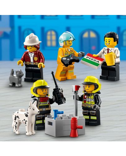 Конструктор Lego City - Пожарникарска станция (60320) - 7