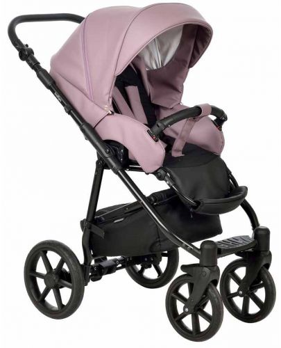 Комбинирана детска количка 2в1 Baby Giggle - Broco Eco, розова - 3