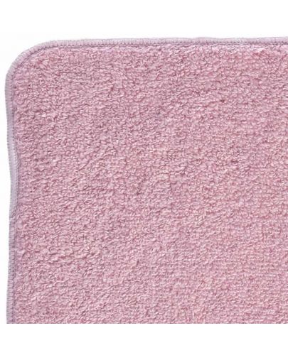 Комплект хавлиени кърпи от памук Xkko - Baby Pink, 21 х 21 cm, 6 броя  - 2