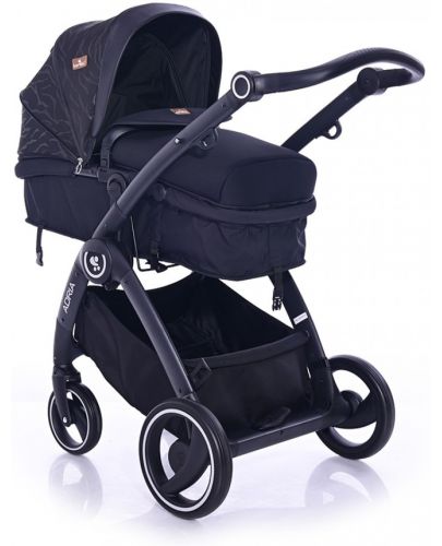 Комбинирана детска количка Lorelli - Adria, Black - 2
