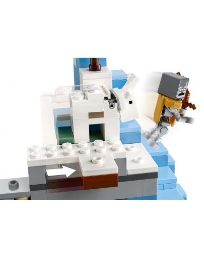 Конструктор LEGO Minecraft - Замръзналите върхове (21243) - 7