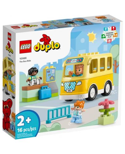 Конструктор LEGO Duplo - В автобуса (10988) - 1