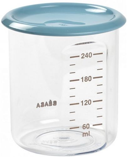 Контейнер за съхранение на храна Beaba - Тритан, 300 ml, син - 1