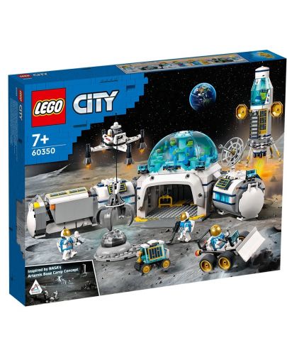 Конструктор Lego City Space - Лунна изследователска станция (60350) - 1