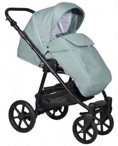 Комбинирана детска количка 2в1 Baby Giggle - Broco, светлозелена - 2