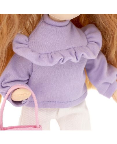 Комплект дрехи за кукла Orange Toys Sweet Sisters - Лилав пуловер - 4