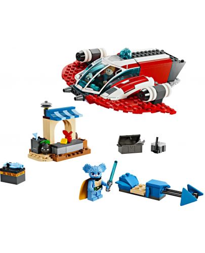 Конструктор LEGO Star Wars - Червеният сокол (75384) - 2