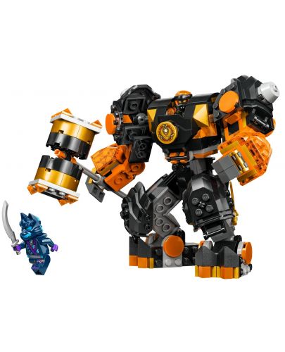 Конструктор LEGO Ninjago - Стихийният земен робот на Коул (71806) - 2